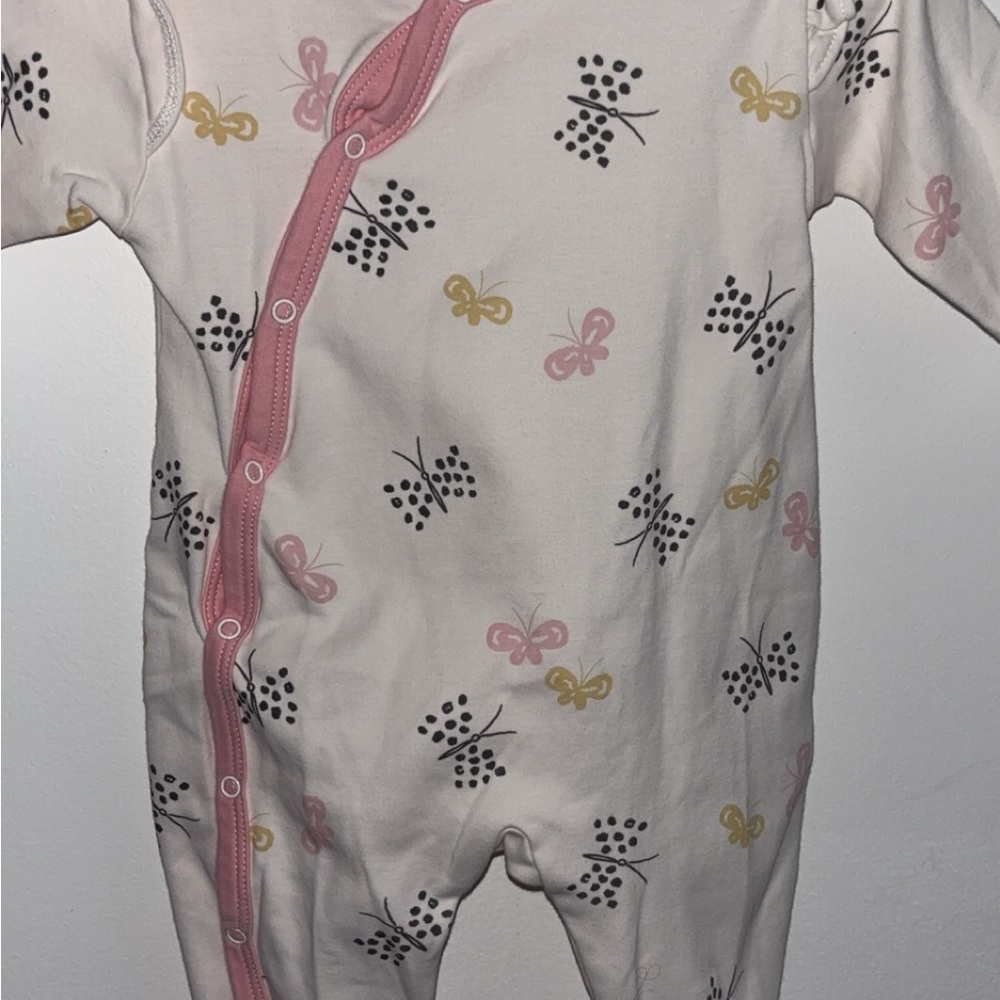 Butterfly Print Kids One Piece